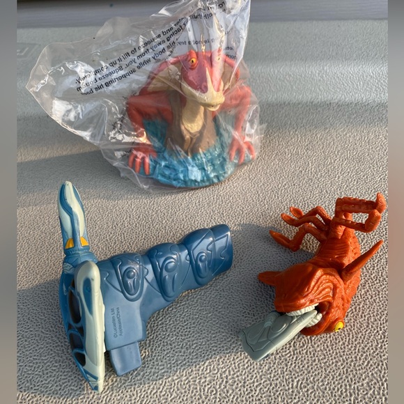 Star Wars Phantom Menace Opee Sea creature, gungan & jarjar blink toys - Picture 3 of 5